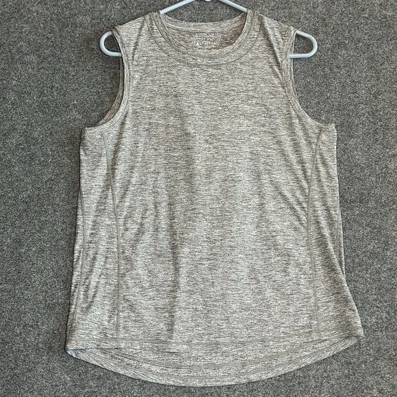 LOT Of 2 ATHLETA Women's Workout Sleeveless Tanks (Black & Grey) MEDIUM - Picture 6 of 12